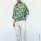 GEOMETRIC PRINT SHIRT