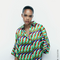 GEOMETRIC PRINT SHIRT