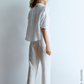 SHORT SLEEVE LINEN SHIRT