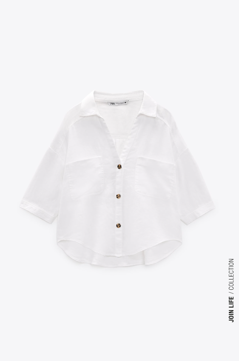 SHORT SLEEVE LINEN SHIRT